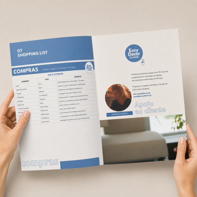 EASYDECOR LISTA COMPRAS